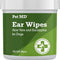 - Dog Ear Cleaner Wipes - Otic Cleanser for Dogs to Stop Ear Itching, and Infections with Aloe and Eucalyptus - 100 Count