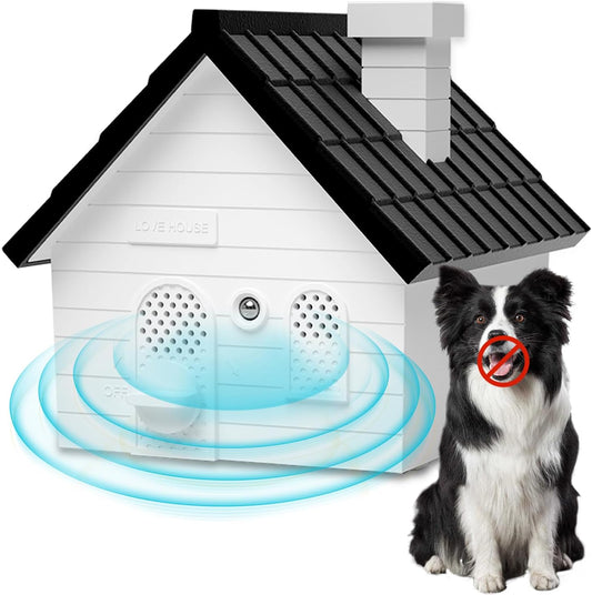 Anti Barking Device, Ultrasonic Dog Barking Silencer, Dog Bark Deterrent Devices with 4 Modes, 50FT anti Barking Device for Dogs Outdoor/Indoor, Dog Barking Control Devices, Bark Box