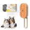 Cat Steam Brush for Shedding, Cat Grooming Brush with Steam, 3-In-1 Rechargeable Steam Pet Brush for Dog and Cat, Self Cleaning Steam Brush for Massage,Clean and Removing Loose Hair